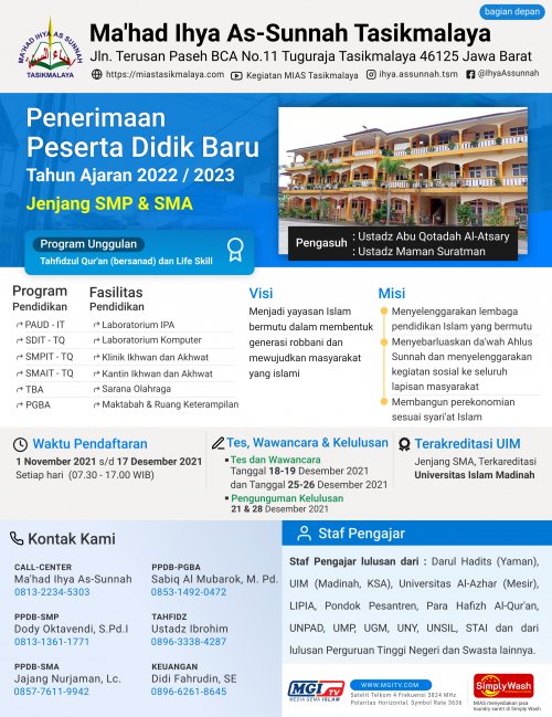 BROSUR PPDB 2022 2023 BAGIAN DEPAN