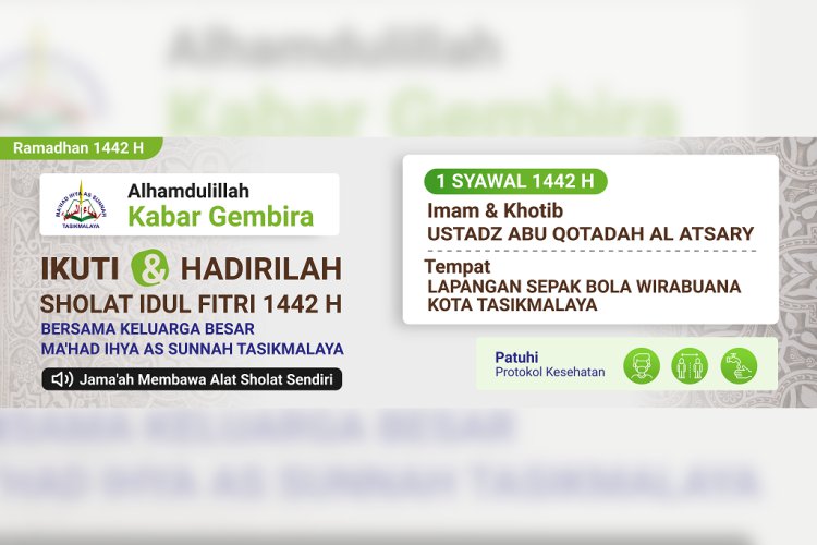 Shalat Idul Fitri 1442 H