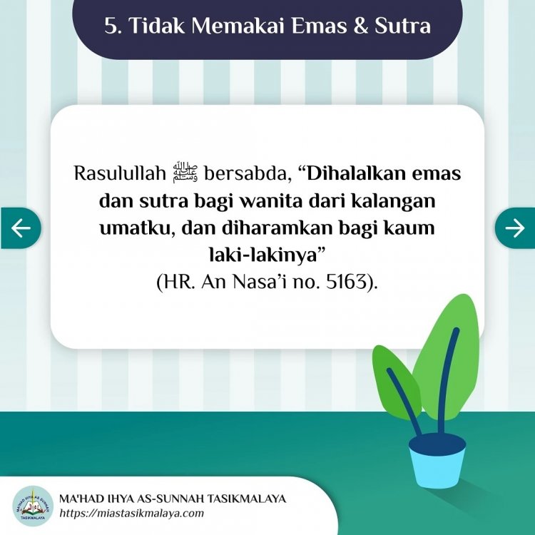 Adab-Adab Dalam Berpakaian Bagi Laki-Laki
