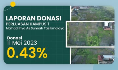 Laporan Donasi Perluasan Kampus 1 - Ma'had Ihya As Sunnah Tasikmalaya [11 Mei 2023]
