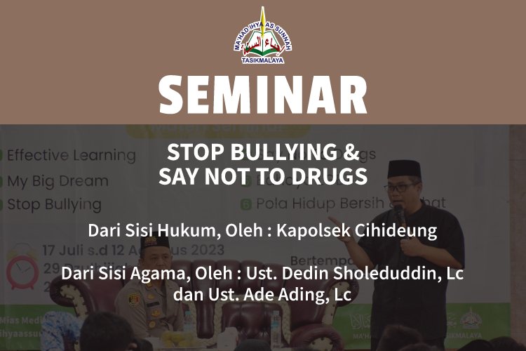 Seminar Stop Bullying dan Narkoba