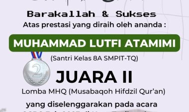 Prestasi Cemerlang Santri SMPIT-TQ di QSBS Fair 2023